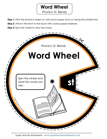 Word Wheel (St- Blends)