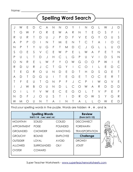 Word Search (E-14)