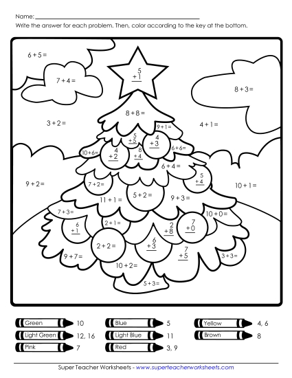 Christmas Free Printable Worksheet