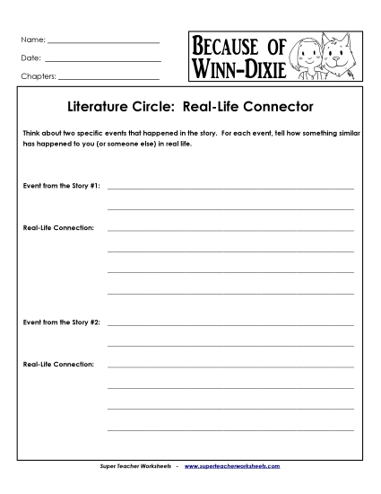 Lit. Circle: Real-Life Connector