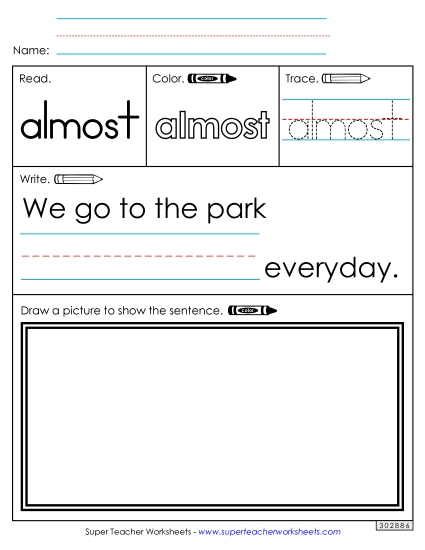 Worksheet 3: Almost