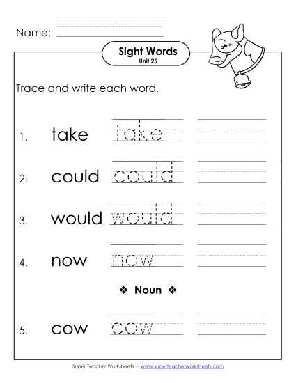 Read, Trace, Write (Unit 25)