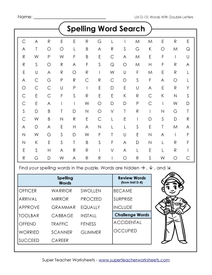 Word Search (D-10)