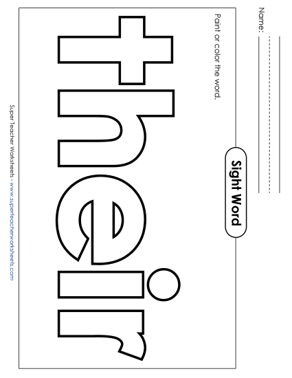 Paint or Color: Their