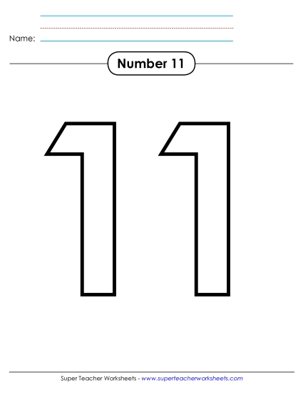 Outline - Number 11