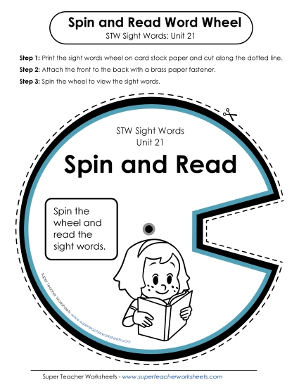 Spin and Read (Unit 21)