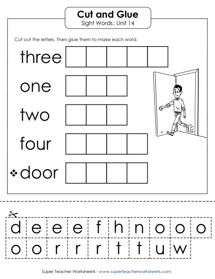 Cut-and-Glue (Unit 14)
