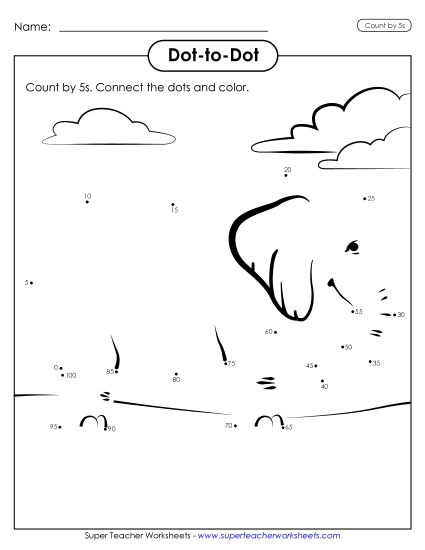 Dot-to-Dot: Elephant