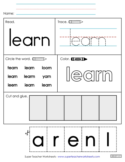 Worksheet 2: Learn