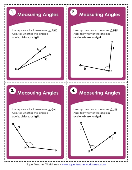 Angles: Measurement