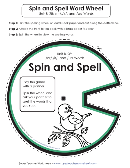 Spin-and-Spell (B-28)