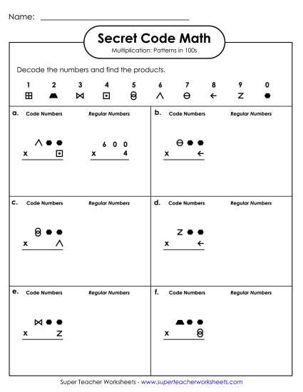 SCM: Multiplication Patterns:<br>3-Digit by 1-Digit Numbers