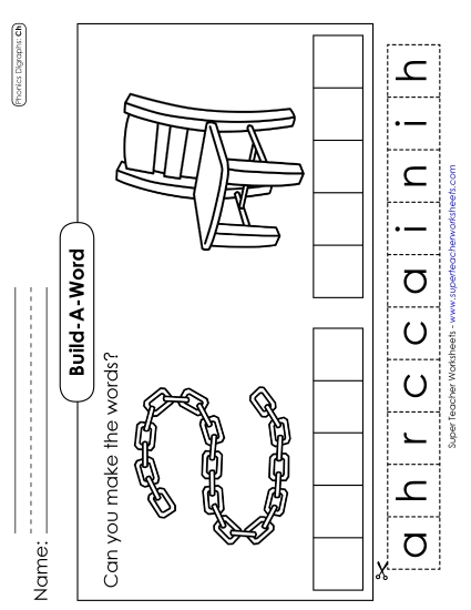 Build-a-Word #2: Chain and Chair