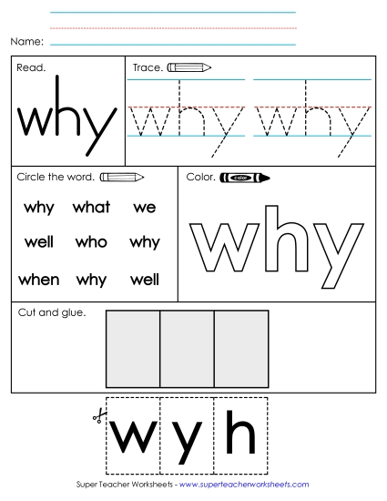 Worksheet 2: Why