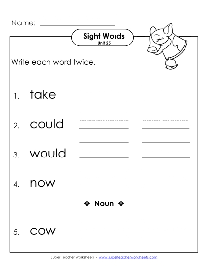 Write Twice (Unit 25)