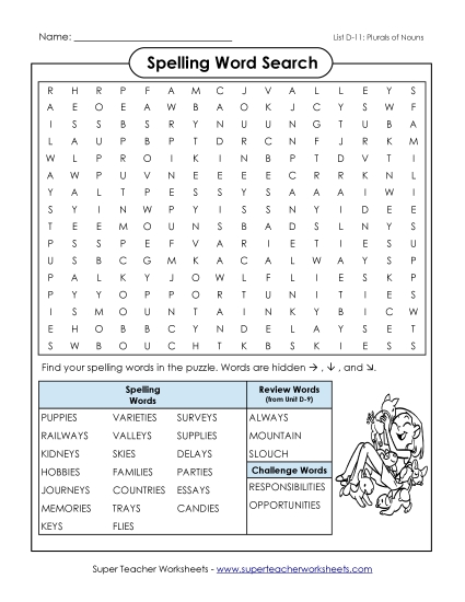 Word Search (D-11)