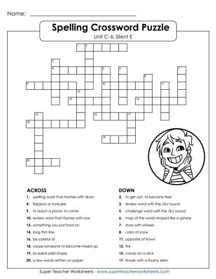 Crossword Puzzle (C-6)