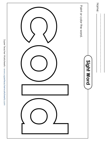 Paint or Color: Cold