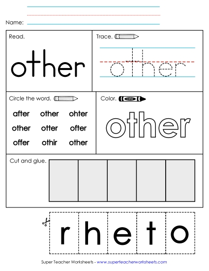 Worksheet 2: Other