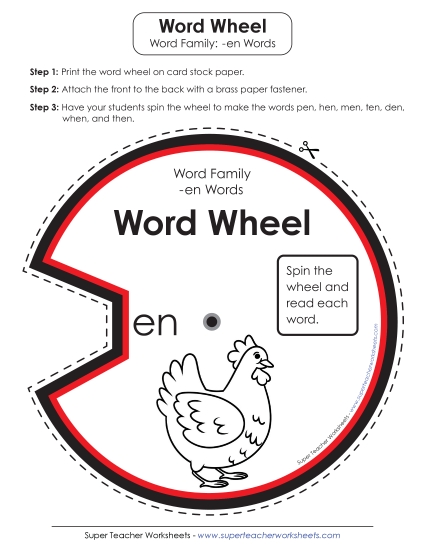 -en Word Wheel