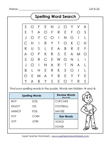 Word Search (B-26)
