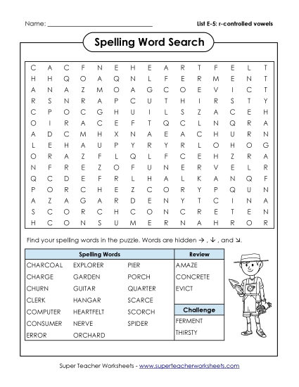 Word Search (E-5)