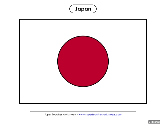 Japanese Flag (Color)