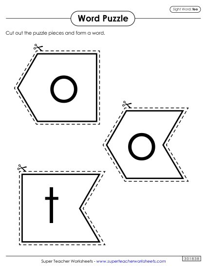 Word Puzzle: Too
