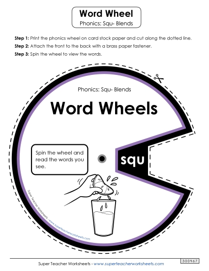 Word Wheel (Squ- Words)