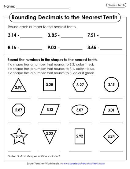 Rounding Classroom Teaching Material