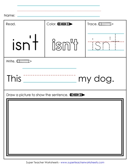 Worksheet 3: Isn\'t