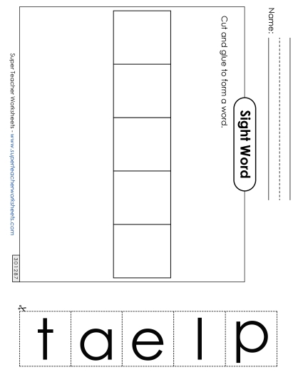 Large Cut-and-Glue: Plate