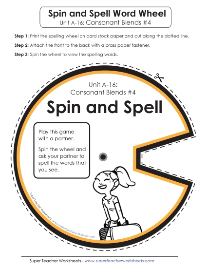 Spin and Spell (A-16)