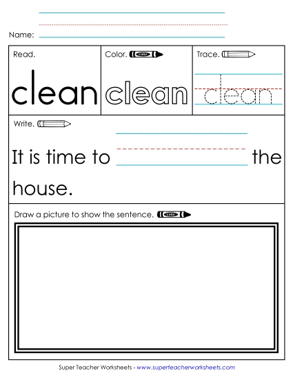 Worksheet 3: Clean