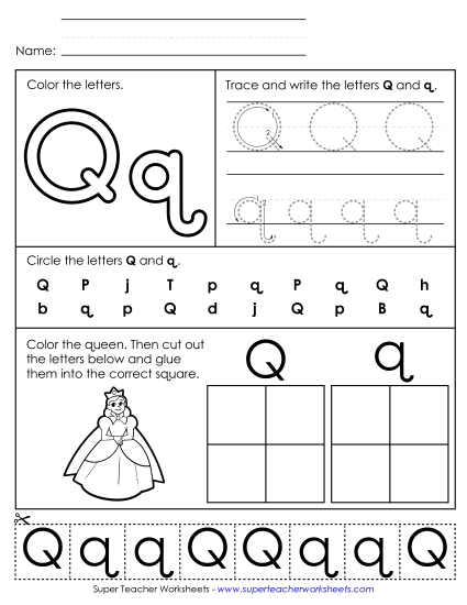 Letter Q - Mixed Skills (Basic)