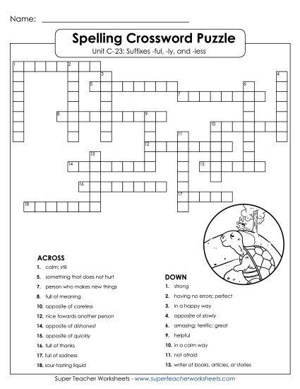 Crossword Puzzle (C-23)