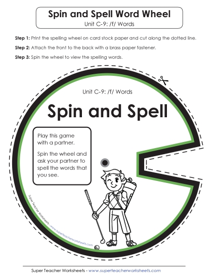 Spin and Spell (C-9) 
