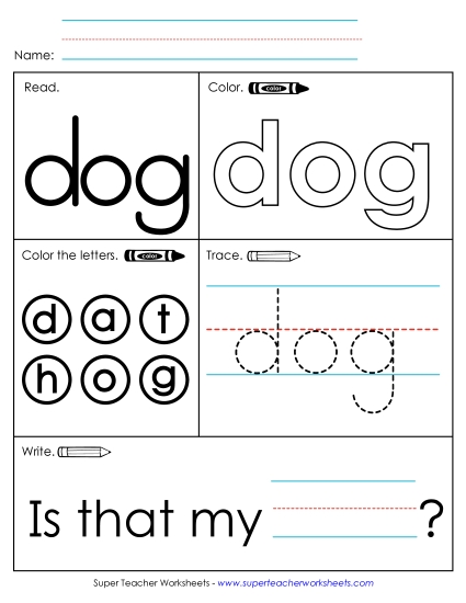 Worksheet 1: Dog