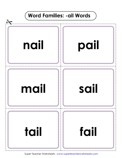 Flashcards (-ail)