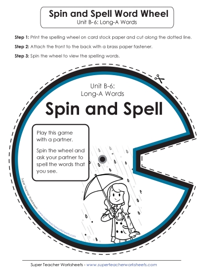 Spin and Spell (B-6)