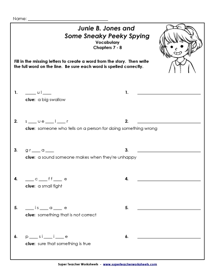 Vocab for Chapters 7-8