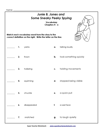 Vocab for Chapters 4-6