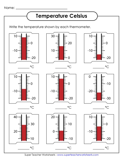 Celsius Thermometers (#1)