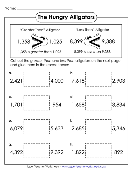 4-Digit Alligators #1