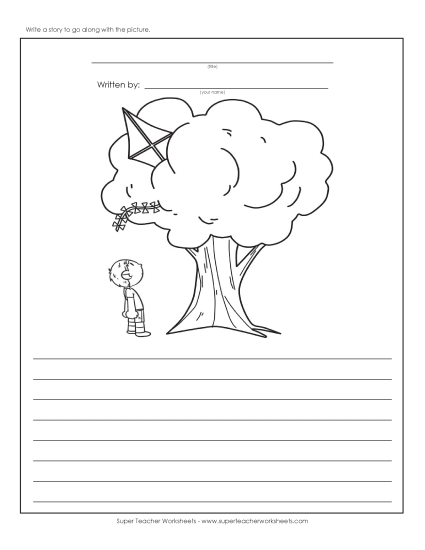 Writing Story Picture: Kite 