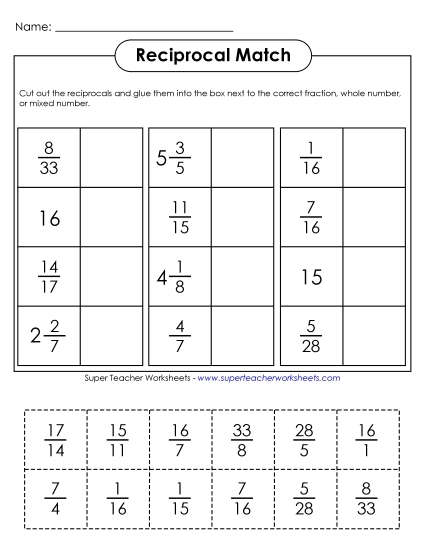 Reciprocal Cut-and-Glue Activity