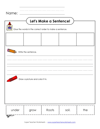 Build-a-Sentence: Roots