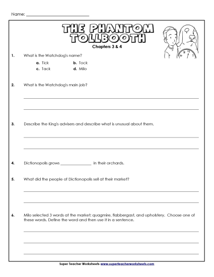 Questions for Chapters 3 & 4