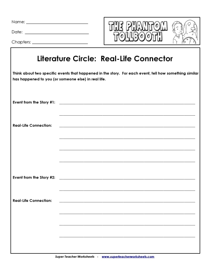 Lit Circles: Real-Life Connector