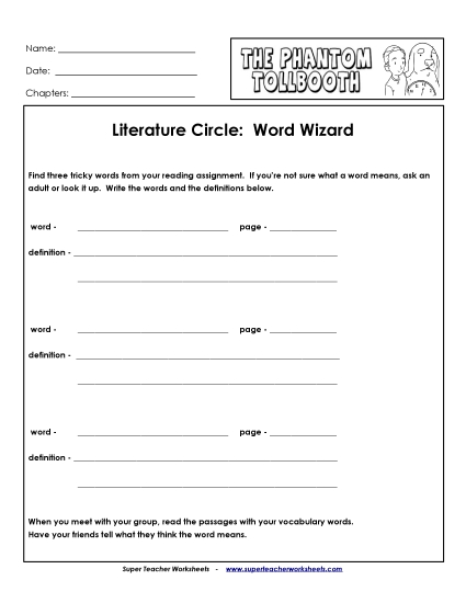 Lit Circles: Word Wizard